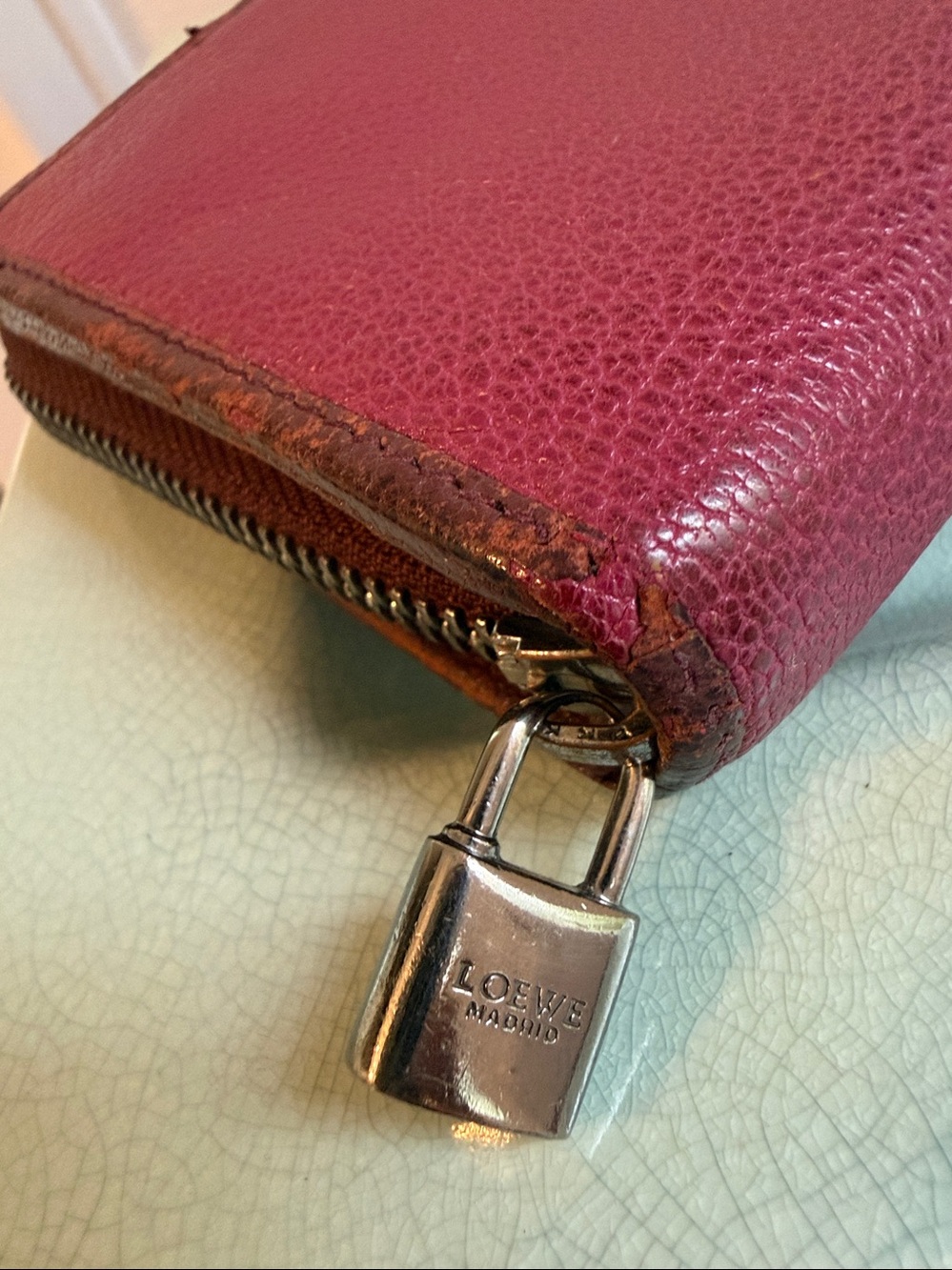 Loewe vintage Women's Zip-Around Wallet